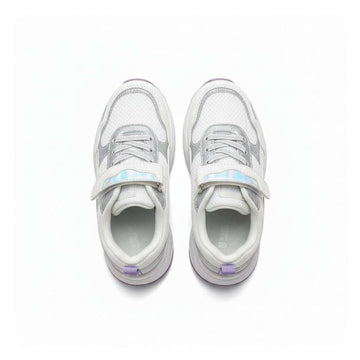 White Velcro Strap Trainer White Nawao.com