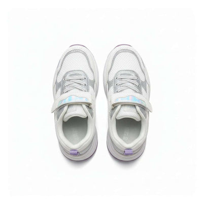 White Velcro Strap Trainer White Nawao.com