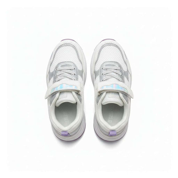 White Velcro Strap Trainer White Nawao.com