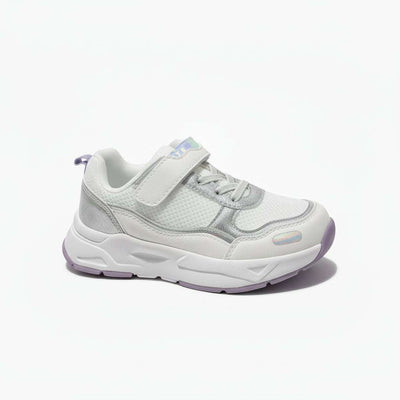White Velcro Strap Trainer White Nawao.com