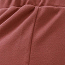 Wide Leg Pin Tuck Detail Trusers Pale Nawao.com