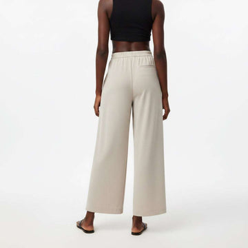 Wideleg Trouser Ivory Nawao.com