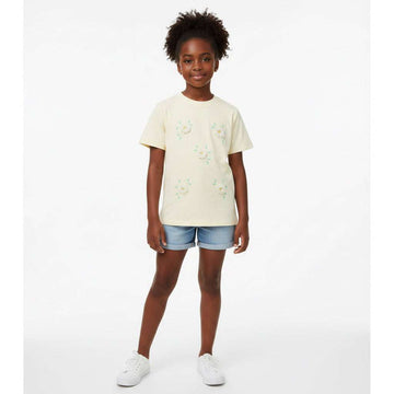 Yellow Boy T Shirt W  Crochet Yellow Nawao.com