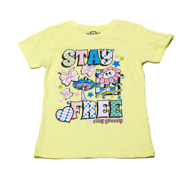 Yellow Graphic Tshirts Nawao.com