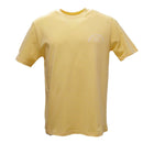 Yellow Jacqard Logo T-Shirts Nawao.com