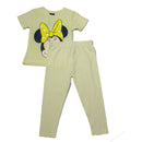 Yellow Minnie Pj Sets Nawao.com