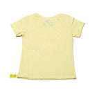 Yellow Peach Print Tshirt Nawao.com