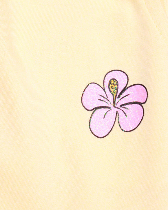 Yellow Placement Print Track Nawao.com