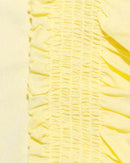 Yellow Ruffled Sleeve Nawao.com
