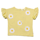 Yellow S S Crochets At Front T Nawao.com