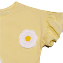 Yellow S S Crochets At Front T Nawao.com
