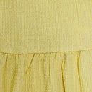 Yellow Smocking Dress Yellow Nawao.com