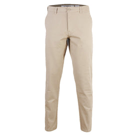 Redtag Gen Slim Fit Casual Beige Trousers
