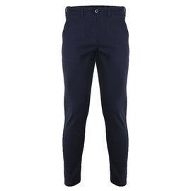 Redtag Slim Fit Stretch Chino Casual Navy Trousers