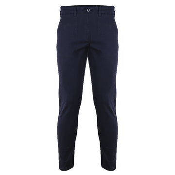 Redtag Slim Fit Stretch Chino Casual Navy Trousers
