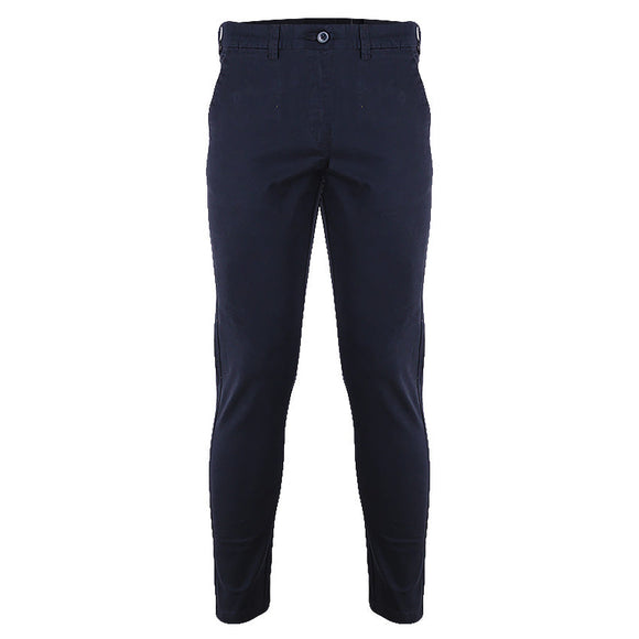 Redtag Slim Fit Stretch Chino Casual Navy Trousers