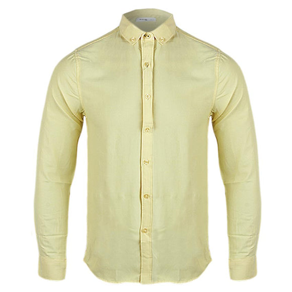 yellow casual shirts