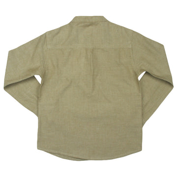 REDTAG Beige Kurta Shirt for Toddlers - 0