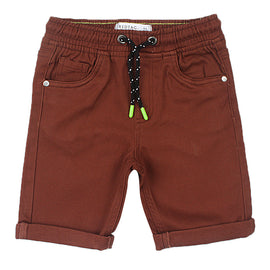 Redtag Pull On Denim Shorts for Kids