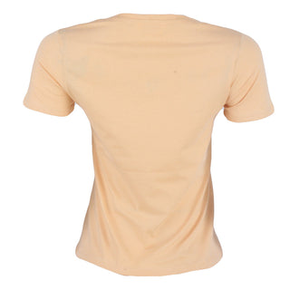 Redtag Pink V-Neck T-Shirt for Women