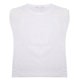 REDTAG White Polka Dot Top - 0