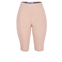 Redtag Beige Training Shorts for Women