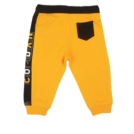 REDTAG Boy's Mustard Active Pants - 0
