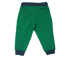 REDTAG Boy's Green Active Pants - 0
