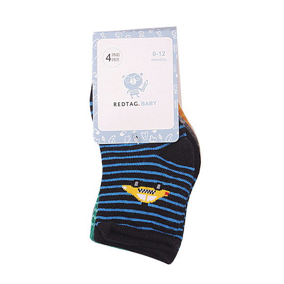 Redtag Boy's Assorted Socks