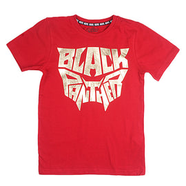 REDTAG Printed Red T-Shirt