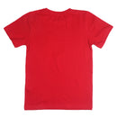 REDTAG Printed Red T-Shirt-2