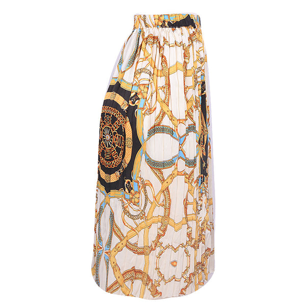 Redtag Printed A-Line Skirt for Women