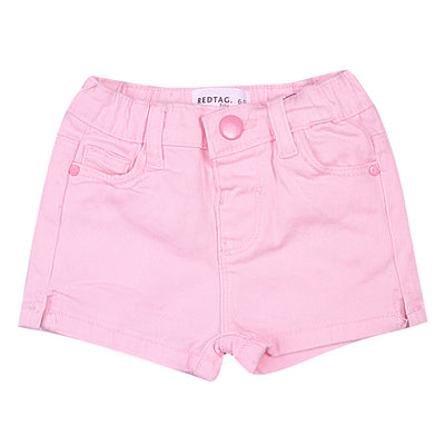 Redtag Pale Pink Shorts for Girls