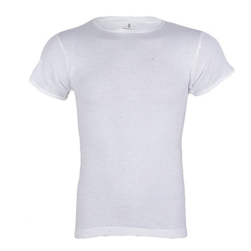 Redtag Men's White Vests Basic