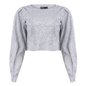 Redtag Women's Silver Casual Blouses