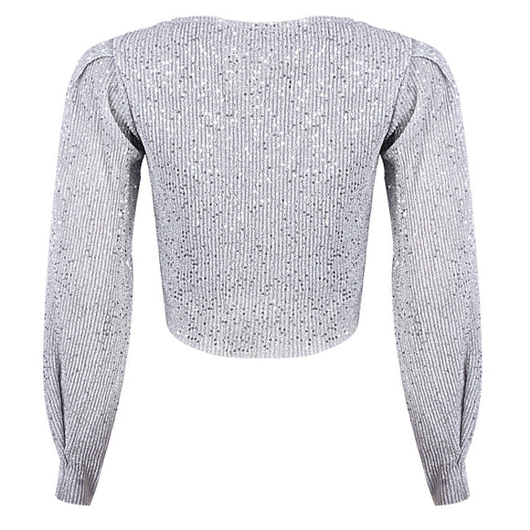 REDTAG Women's Silver Casual Blouses