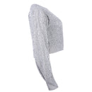 REDTAG Women's Silver Casual Blouses-3