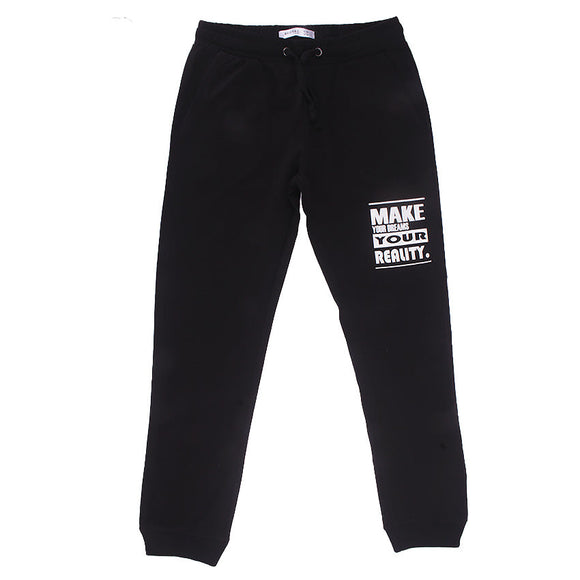 Redtag Black Active Pants for Girls