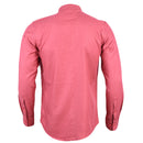 REDTAG Men's Pale Pink Casual Shirts-3