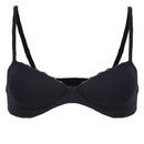 Redtag Black Padded Bra Set
