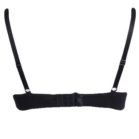 Redtag Black Padded Bra Set