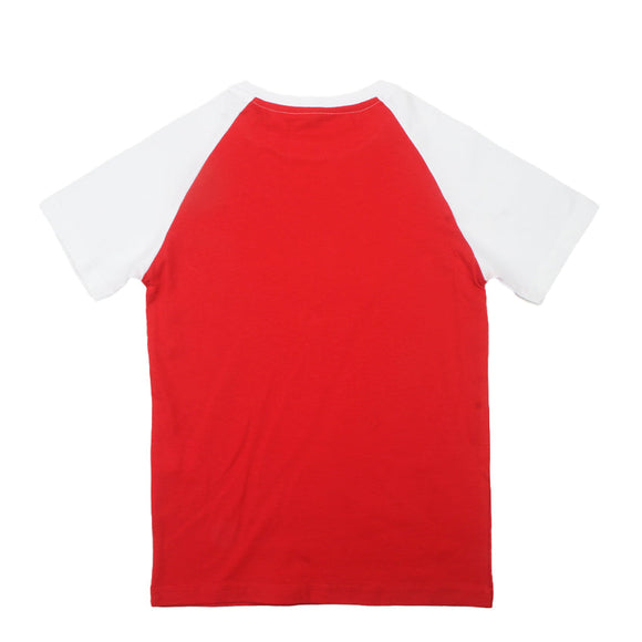 REDTAG Boy's Red T-Shirts