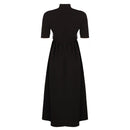 REDTAG Women's Black Casual Dresses-2