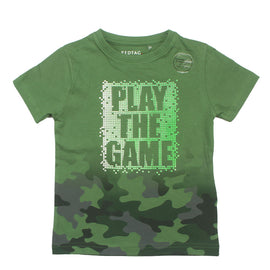 Redtag Boy's Green T-Shirts