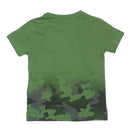 REDTAG Boy's Green T-Shirts-2