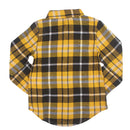 REDTAG Casual Mustard Plaid Shirt for Girls-2