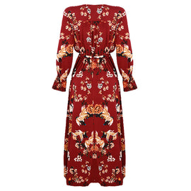 REDTAG Printed Midi Dress - 0