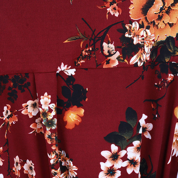 REDTAG Printed Midi Dress