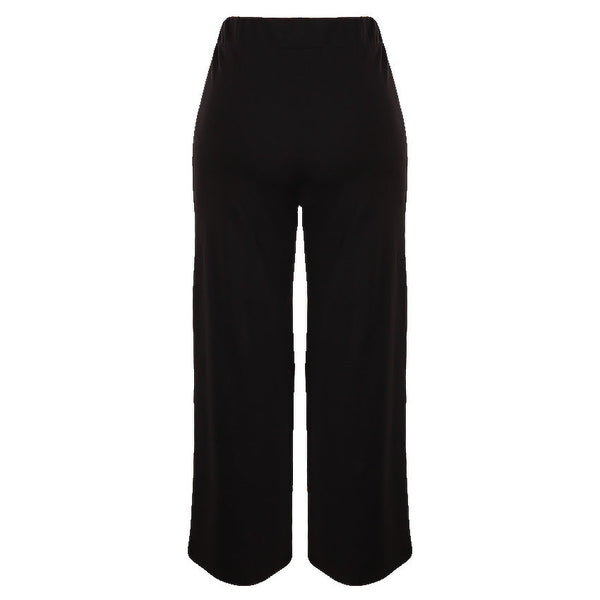Redtag Black Wide Leg Trousers for Women