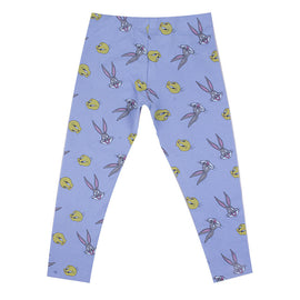 REDTAG Blue Leggings for Girls - 0